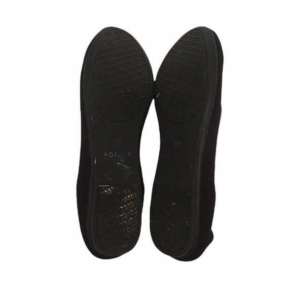 Rothys Womans Black Round Toe Loafers - Picture 6 of 6